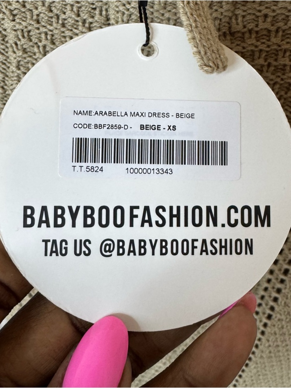 Babyboo Fashion Arabella Maxi Dress - Picture 7 of 7